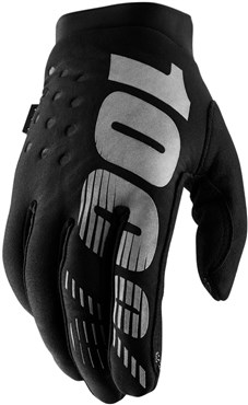 100% Brisker Cold Weather Youth Long Finger MTB Cycling Gloves