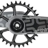 E-Thirteen XCX Race Carbon Mountain Crank with Self Extractor - No BB, No Ring - Standard Decals