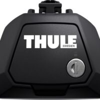 Thule 7104 Evo Raised Rail Foot Pack for Cars with Roof Rails - Pack of 4