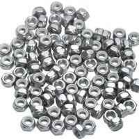 M Part Nyloc Stainless Steel Nuts Pack Of 100