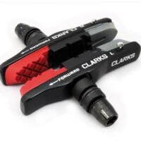 Clarks Elite MTB/Hybrid V-Brake Pads w/ Aluminium Holder & Triple Compound Insert Pads