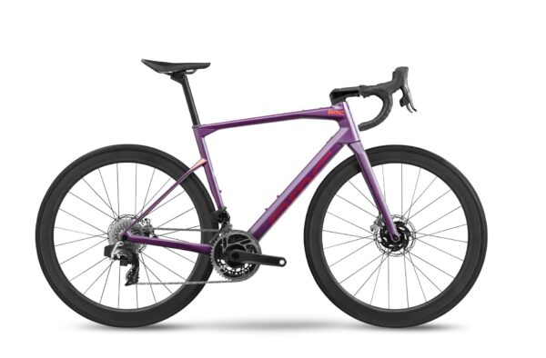 BMC Roadmachine 01 Four Force AXS Road Bike 2022 in Purple