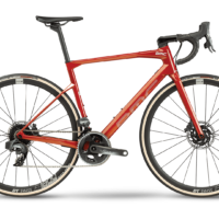 BMC Roadmachine One Disc Carbon Road Bike 2021 in Red