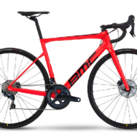 BMC Teammachine SLR Five Ultegra Road Bike 2022 in Neon Red
