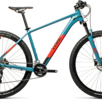 Cube Aim Ex Hardtail Mountain Bike 2021 Blue And Red