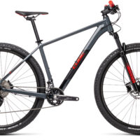 Cube Attention 29er Hardtail Mountain Bike 2021 Grey/Red