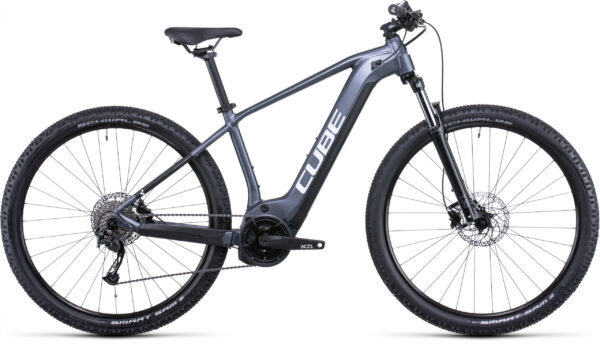 Cube Reaction Hybrid Performance 500 Electric Mountain Bike 2022 in Grey