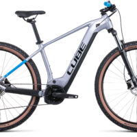 Cube Reaction Hybrid Performance 625 Electric MTB Bike 2022 in Silver