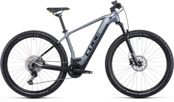 Cube Reaction Hybrid Pro 500 Electric Mountain Bike 2022 in Grey