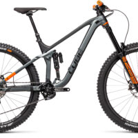 Cube Stereo 170 TM 29 2021 FS Mountain Bike Flash Grey/Orange