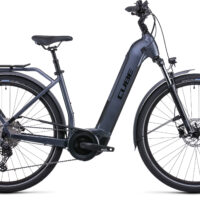 Cube Touring Easy Entry Hybrid Pro 500 Electric Bike 2022 in Grey