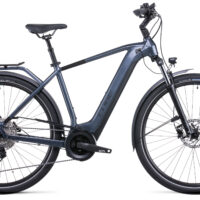 Cube Touring Hybrid Pro 500 Electric Bike 2022 in Grey