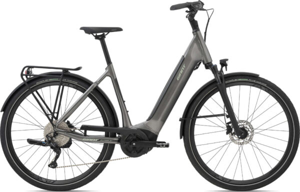 Giant AnyTour E+ 2 Low Step Electric Bike 2021 in Grey