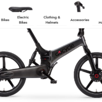 Gocycle G4i Electric Folding Bike 2022 in Grey