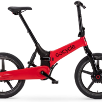 Gocycle G4i+ Electric Folding Bike 2022 in Red