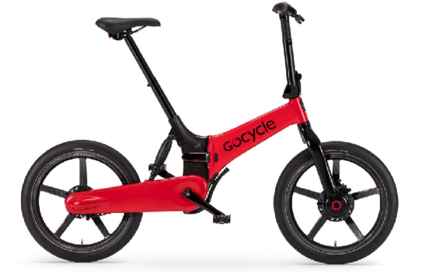 Gocycle G4i+ Electric Folding Bike 2022 in Red