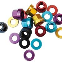 Halo Alloy Axle Nuts With Washers