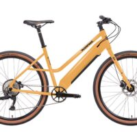 Kona Coco HD Electric Hybrid Bike 2022 in Yellow