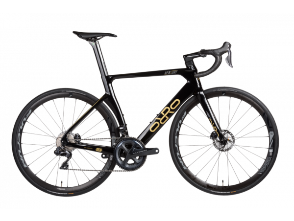 Orro Venturi STC Ultegra Carbon Road Bike 2022 in Black and Gold