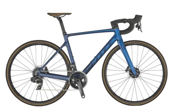 Scott Addict RC 20 Disc Carbon Road Bike 2022 in Blue