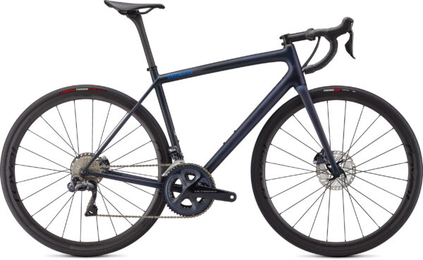 Specialized Aethos Pro Ultegra Di2 Carbon Road Bike 2022 in Blue
