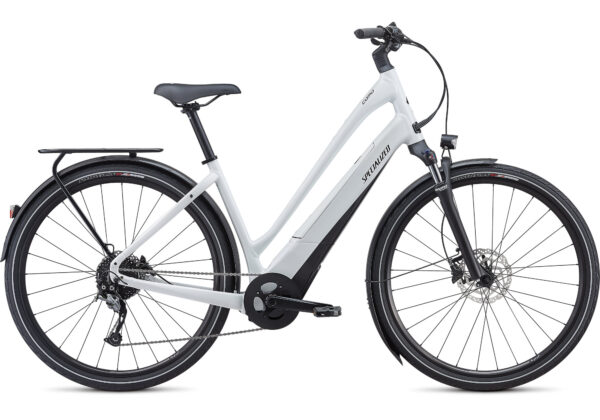 Specialized Turbo Como 3.0 Low-Entry Electric Hybrid Bike 2021 in White