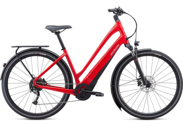 Specialized Turbo Como 3.0 Unisex Electric Hybrid Bike 2021 in Red
