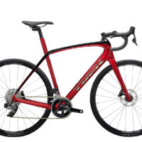 Trek Domane SL 6 eTap Carbon Road Bike 2022 in Crimson and Trek Black