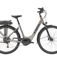 Trek Verve+ 2 Lowstep 400wh Electric Hybrid Bike 2022 in Grey