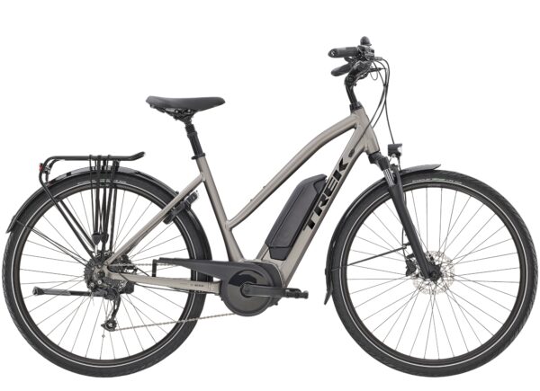 Trek Verve+ 2 Stagger 400Wh Electric Hybrid Bike 2021 in Metal
